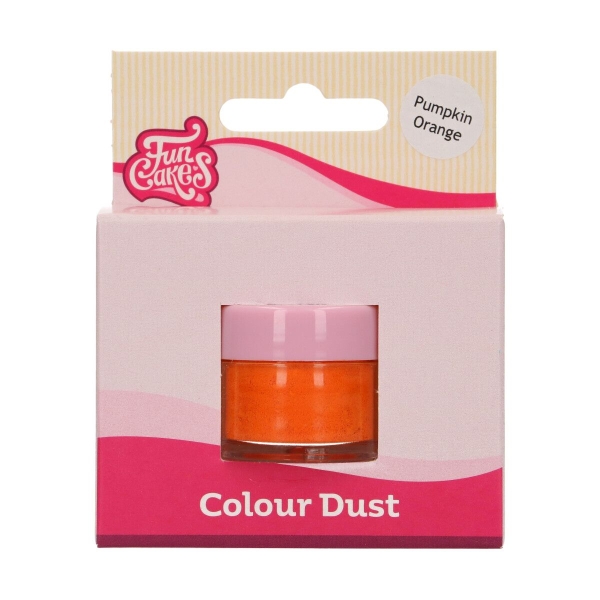 Colorant pudra comestibila – PUMPKIN ORANGE- 1,5 GR -Funcakes - Anyta Cooking