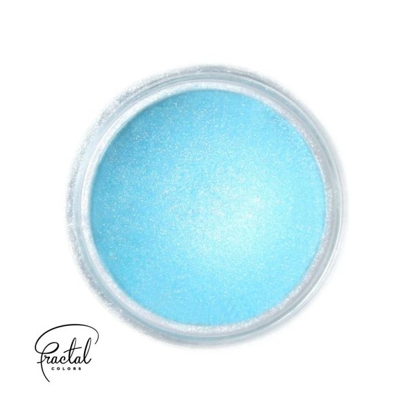 Colorant pudra necomestibil - SHINE FROZEN BLUE -2,5 gr- Fractal