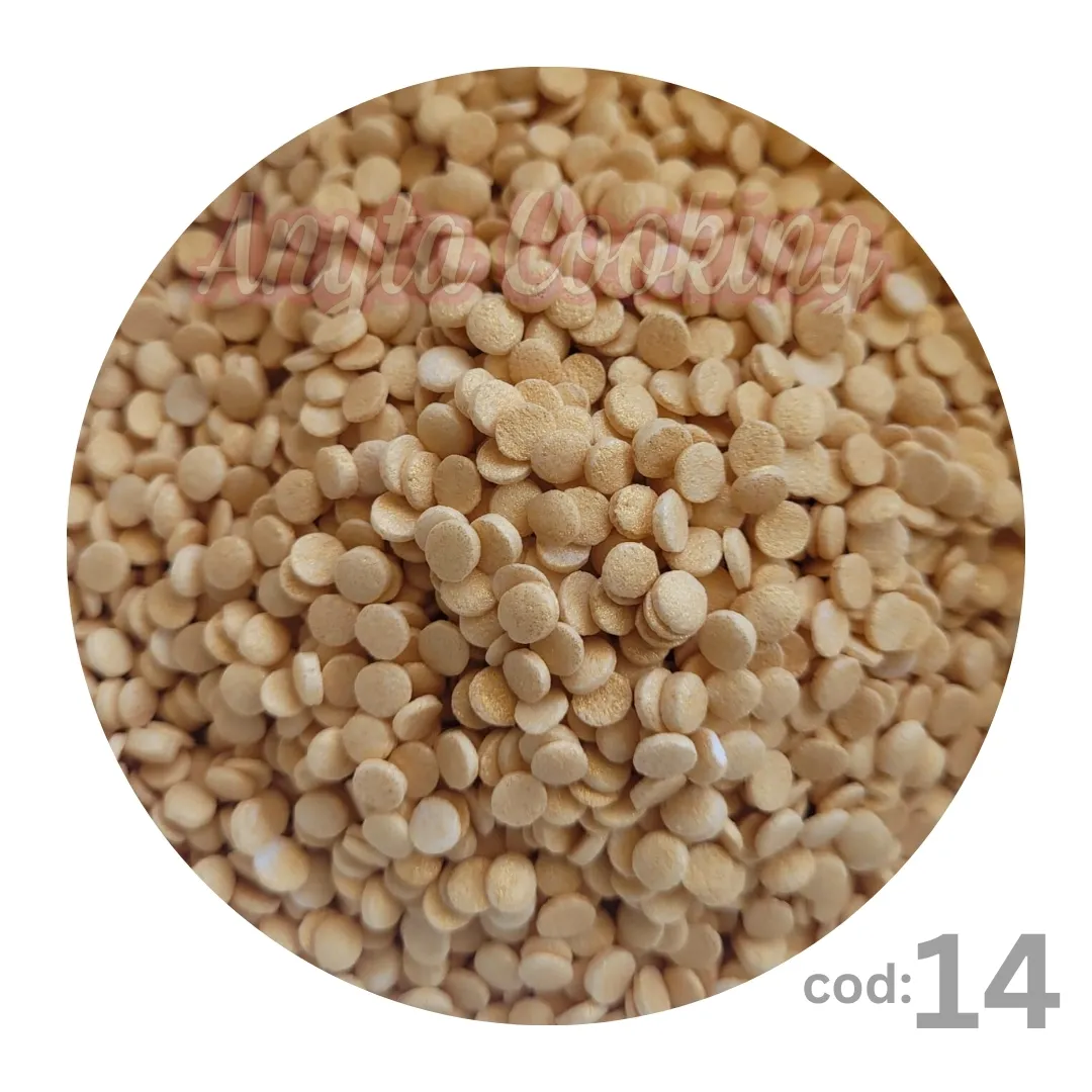  Confeti din Zahar - Crem - NR14 - 85 gr - Anyta Cooking