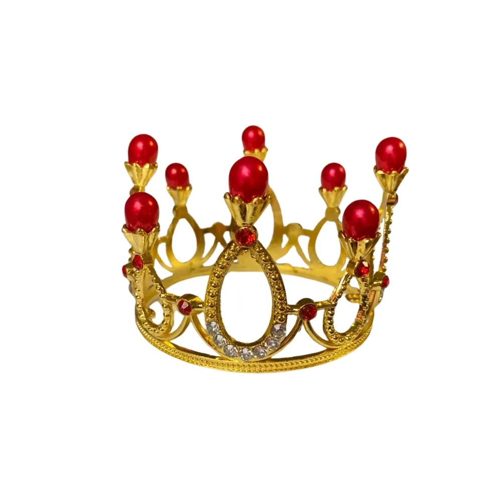 Coronita pentru tort cu perlute rosii - Anyta Cooking