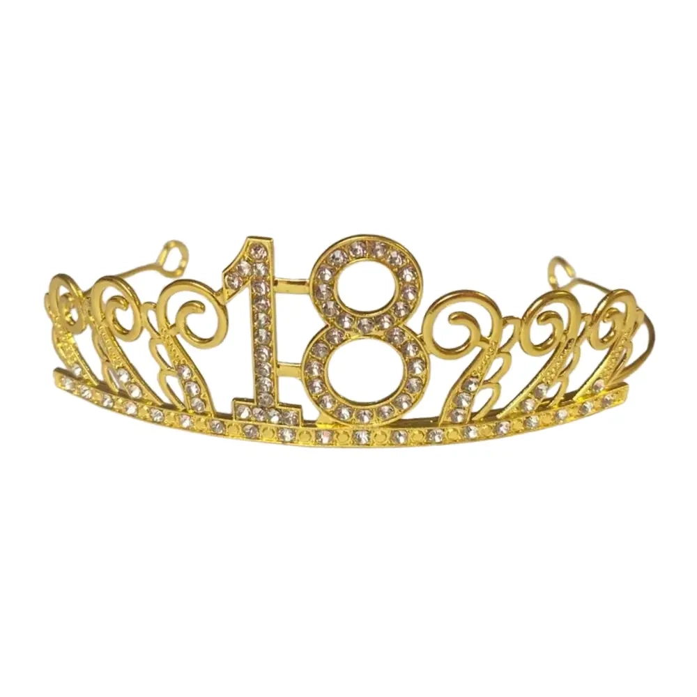 Coronita pentru tort - 18 auriu - Anyta Cooking