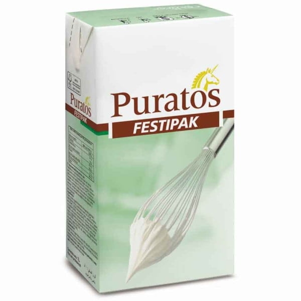 Cremă / Friscă vegetală fără zahăr adăugat - FESTIPAK - 1L - Puratos - Anyta Cooking