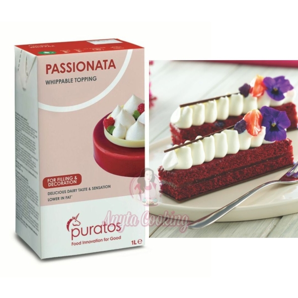 Cremă / Friscă vegetală inovatoare PASSIONATA - 1L - Puratos - Anyta Cooking