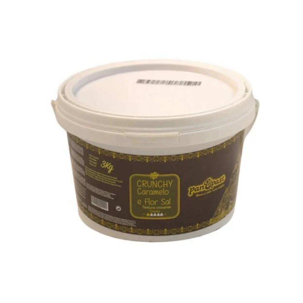 Crema crocanta de Caramel Sarat - 3kg - Crunchy Caramelo Salgato - Pan&Past