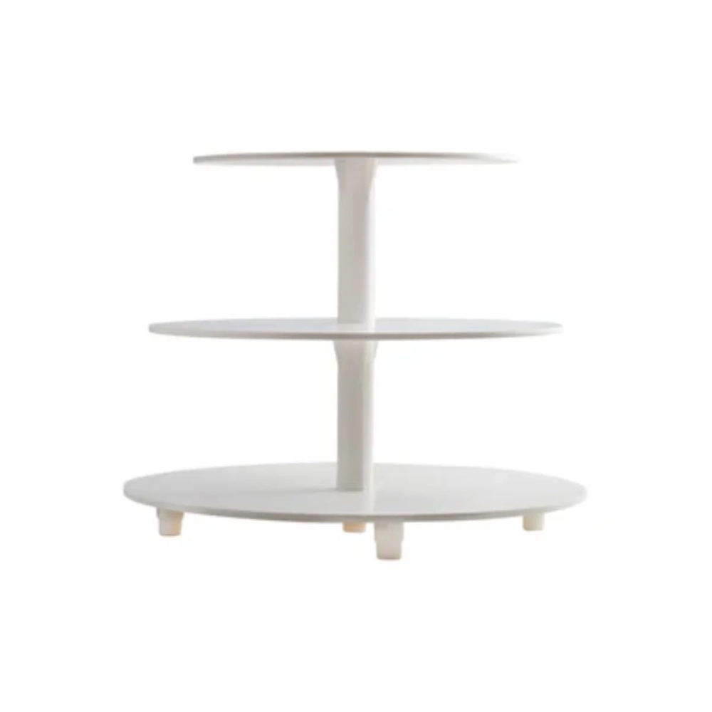 Suport Tort Plastic 3 etaje - 355mm inaltime, 340mm diametru