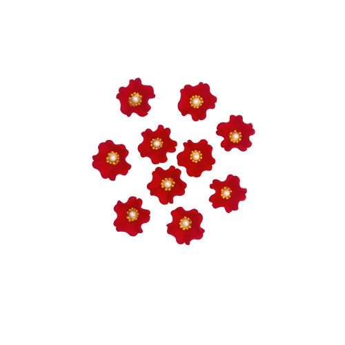 Decor comestibil -  &bdquo;Bezea rosie&rdquo; - Anyta Cooking 