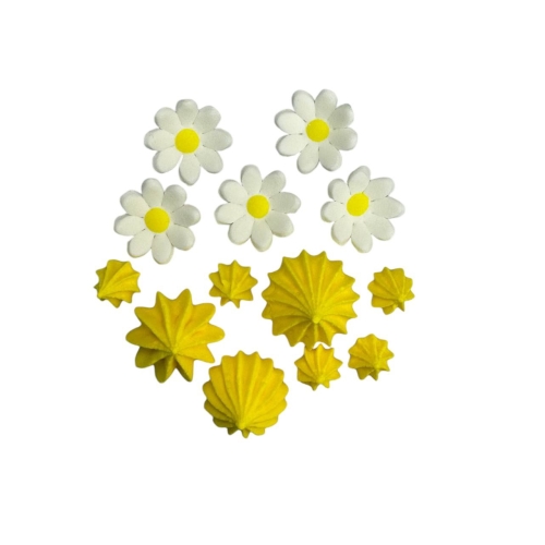  Decor comestibil - &bdquo;Dansul florilor galbene&rdquo; - Anyta Cooking 