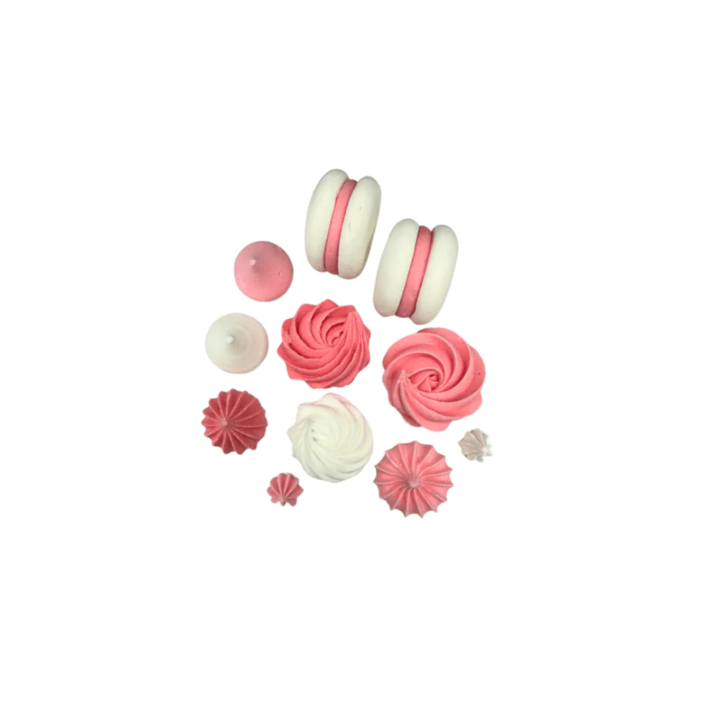  Decor comestibil -  Mini bezele asortate in diferite forme - Anyta Cooking 