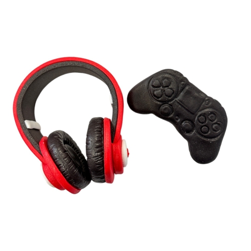 Decor comestibil - &bdquo;Set de joc roșu" - Anyta Cooking 