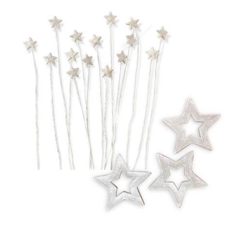  Decor comestibil - "Stele argintii" - Anyta Cooking 