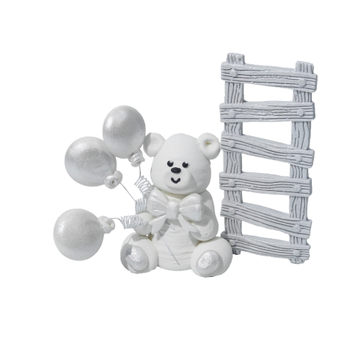 Decor comestibil -  Urs cu scară  - Anyta Cooking