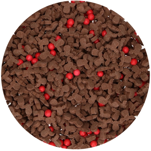 Decor din zahar – Reindeer Mix – 55 Gr – Funcakes - Anyta Cooking
