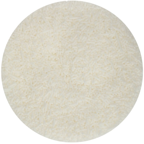 Decor din zahar - SUGAR STRANDS WHITE - 80 gr - Funcakes - Anyta Cooking