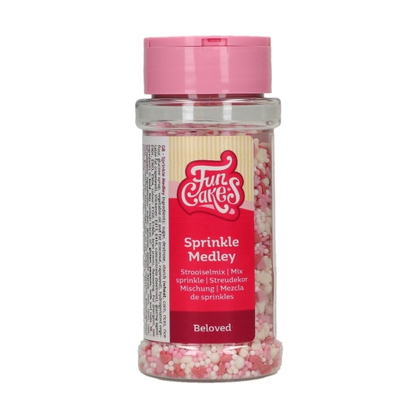 Decor Zahar Sprinkle - MEDLEY BELOVED 65 G - FunCakes - Anyta Cooking
