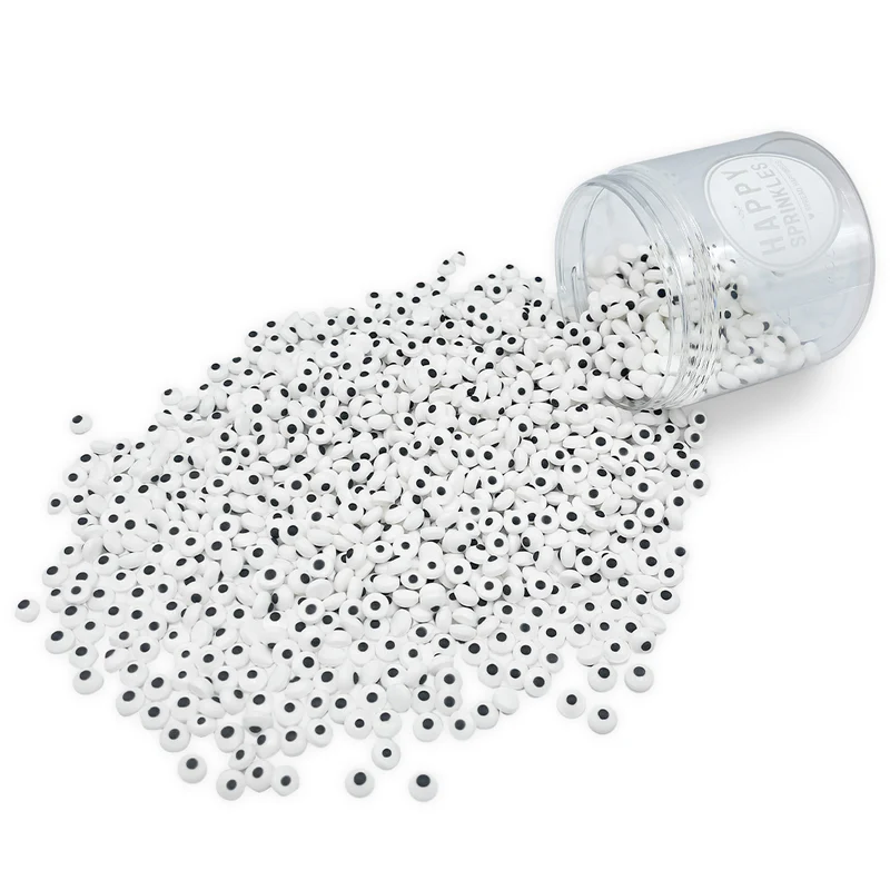 Decoratiuni zahar (sprinkles) - Ochi mici - Happy Eyes 90g - Happy Sprinkles