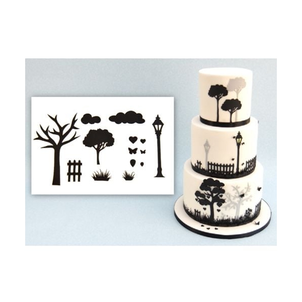 Decupatoare Silueta Natura - Countryside Silhouette – Patchwork Cutters - Anyta Cooking