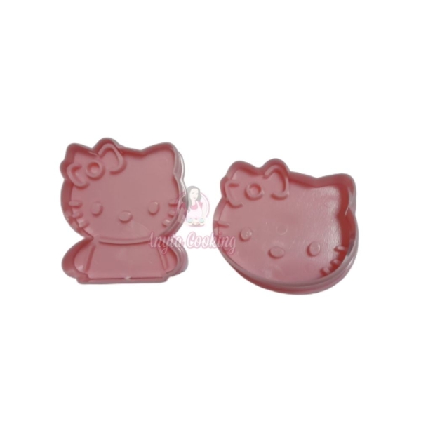 Decupator cu embosare - Hello Kitty - 5x5 cm - Anyta Cooking	