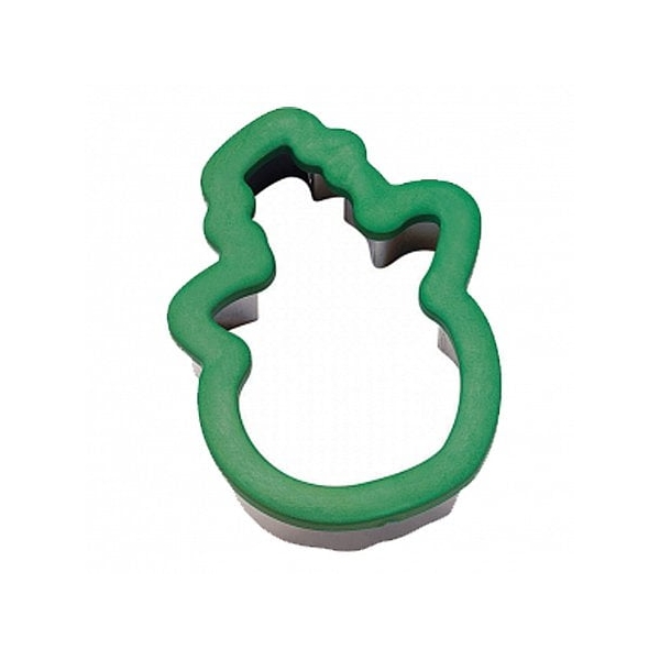 Decupator din otel inoxidabil-Om de zapada-Ø 13.5 x H 3.5 cm-Decora - Anyta Cooking