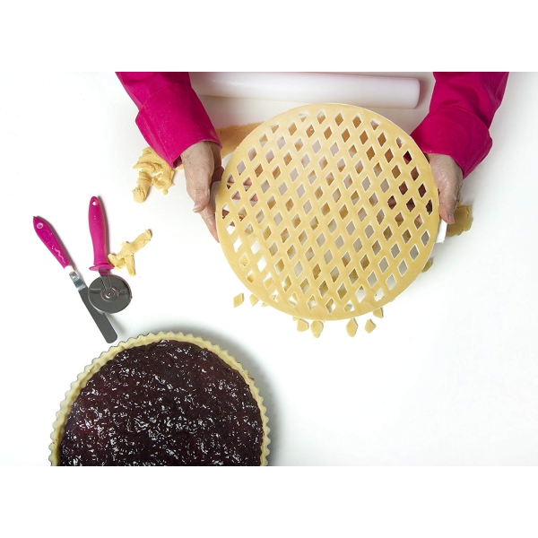 Decupator grilaj tarta classic, 2 bucati - Decora - Anyta Cooking