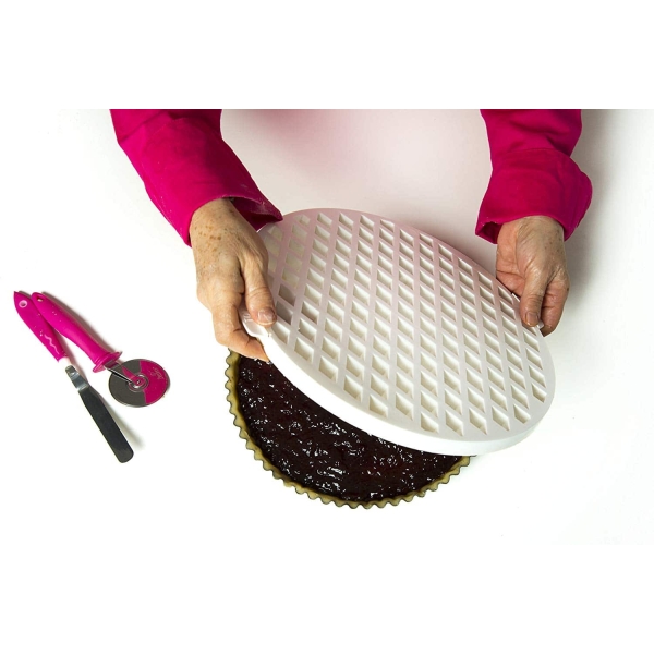 Decupator grilaj tarta classic, 2 bucati - Decora - Anyta Cooking
