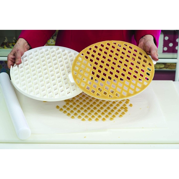 Decupator grilaj tarta classic, 2 bucati - Decora - Anyta Cooking