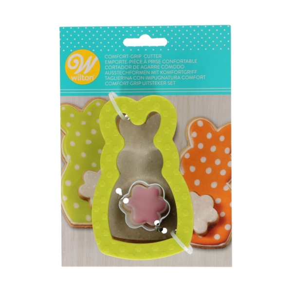 Decupator - Iepuras - set 2 buc. - Wilton - Anyta Cooking