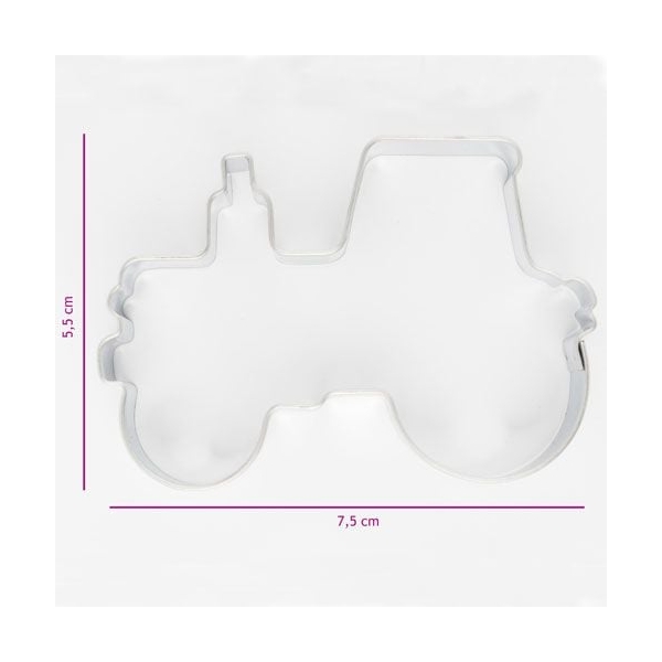 Decupator Tractor -7,5 cm - Cookie Cutters - Anyta Cooking
