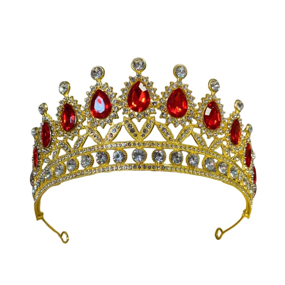 Coronita aurie cu pietricele rosii - Anyta Cooking