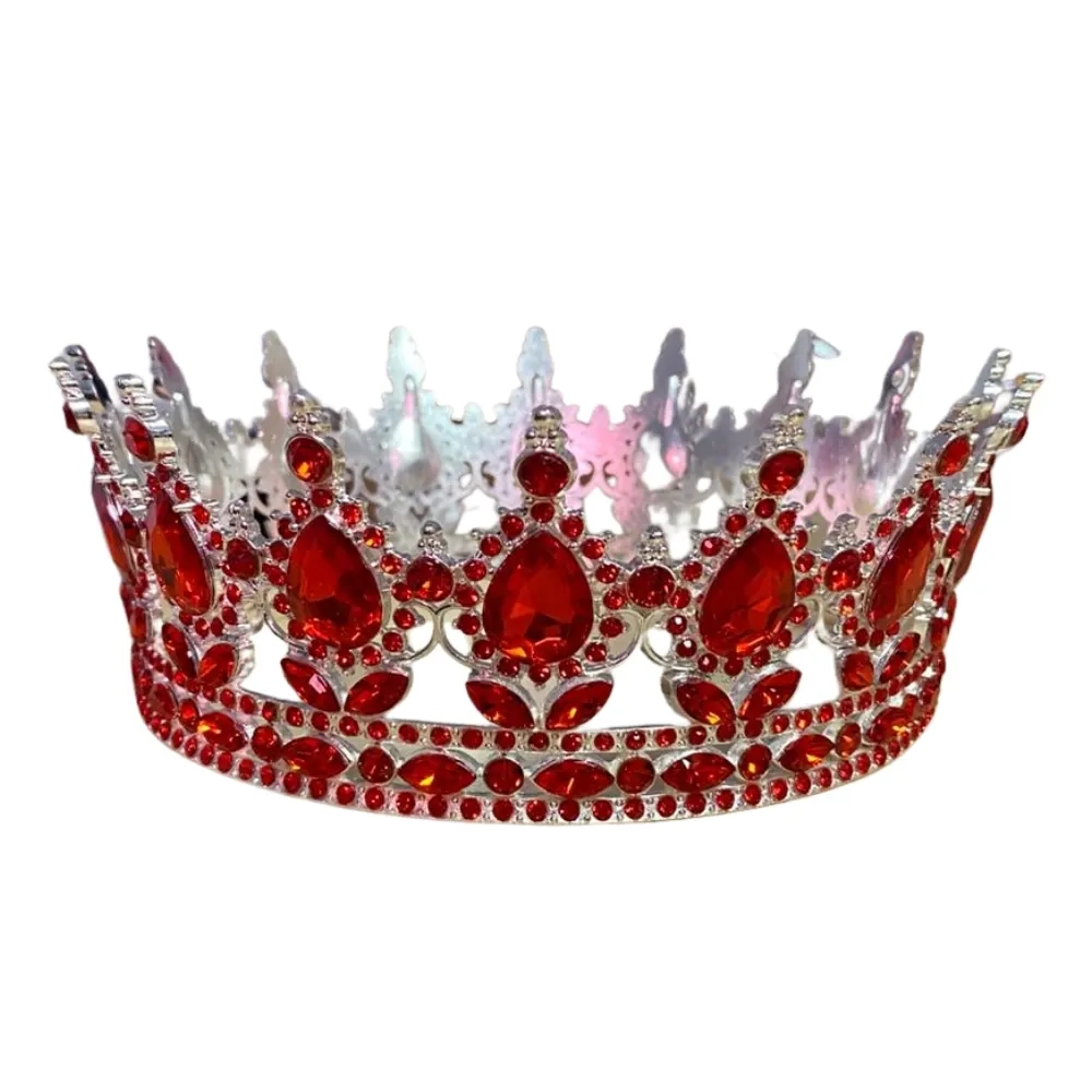 Diadema pentru tort cu pietricele rosii- Anyta Cooking