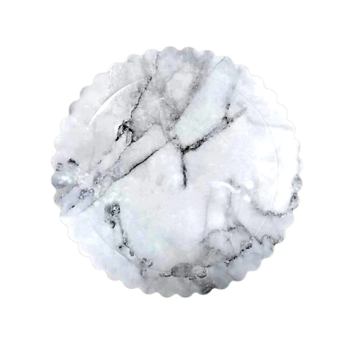 Disc tort extra-rezistent model - marmură albă, 25 Ø x 3 mm
