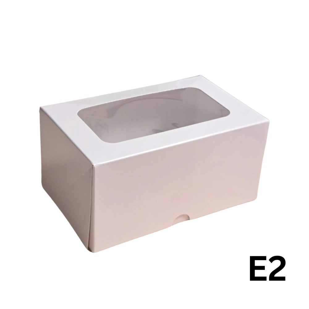 Cutie monoportie cu tavita E2 Alb - 20x13x8 cm - Anyta Cooking