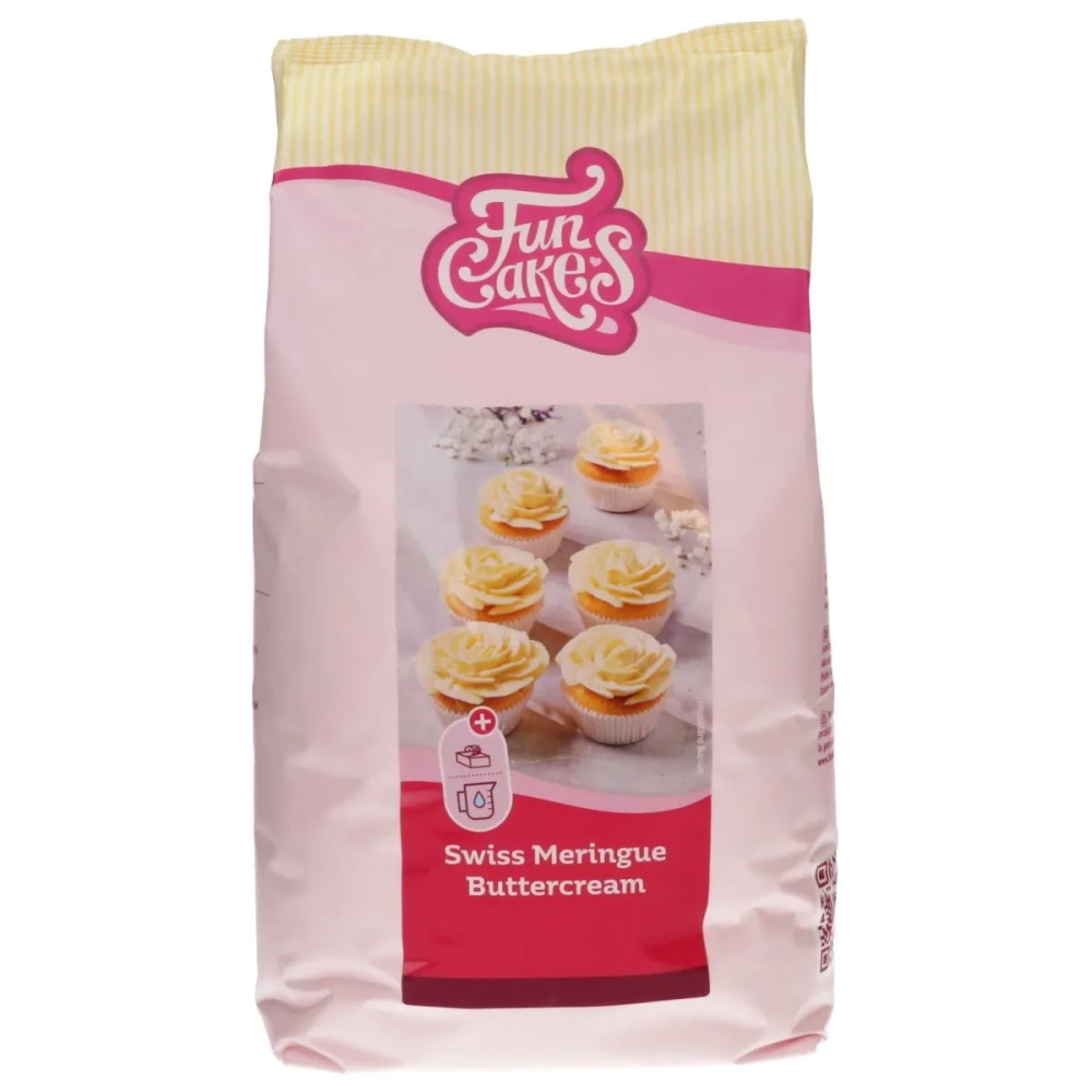 Mix pentru crema de unt cu bezea elvetiana - 4 kg - FunCakes
