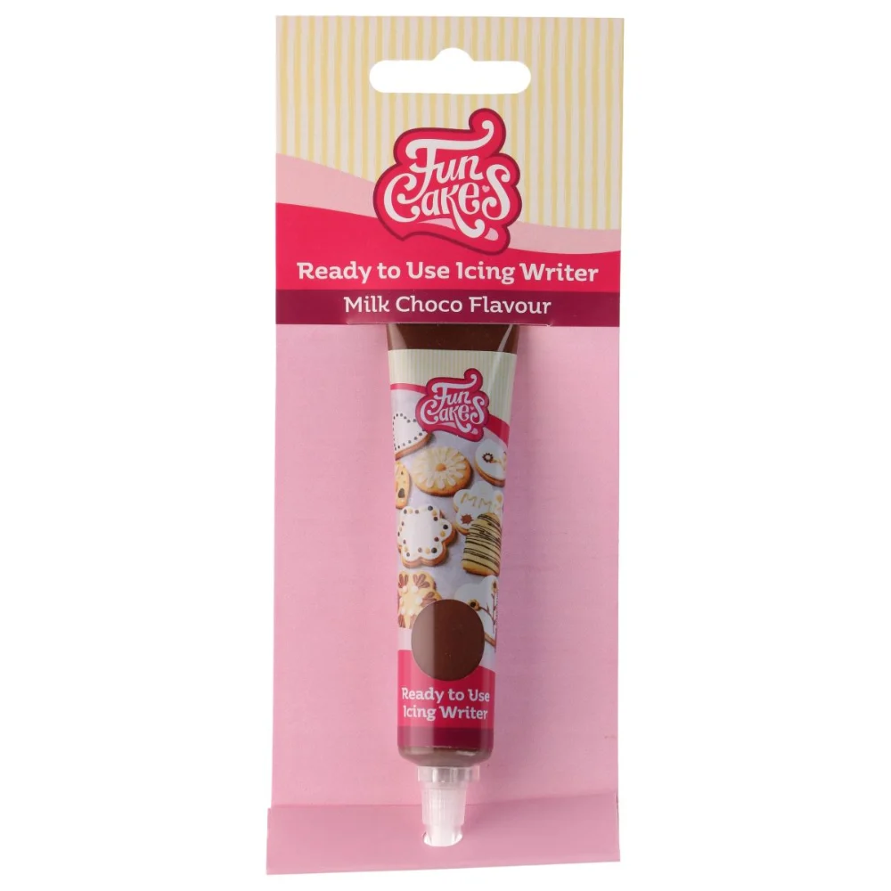 Glazură Gata de Utilizare Aromă de Ciocolată cu Lapte - 25g - FunCakes