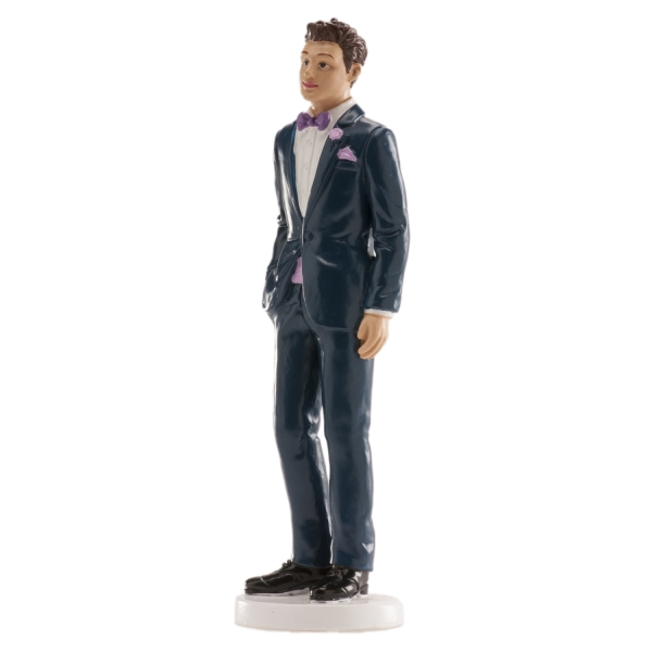 Figurina necomestibila Nunta Mire Albastru Inchis - 16 CM - DeKora - Anyta Cooking	