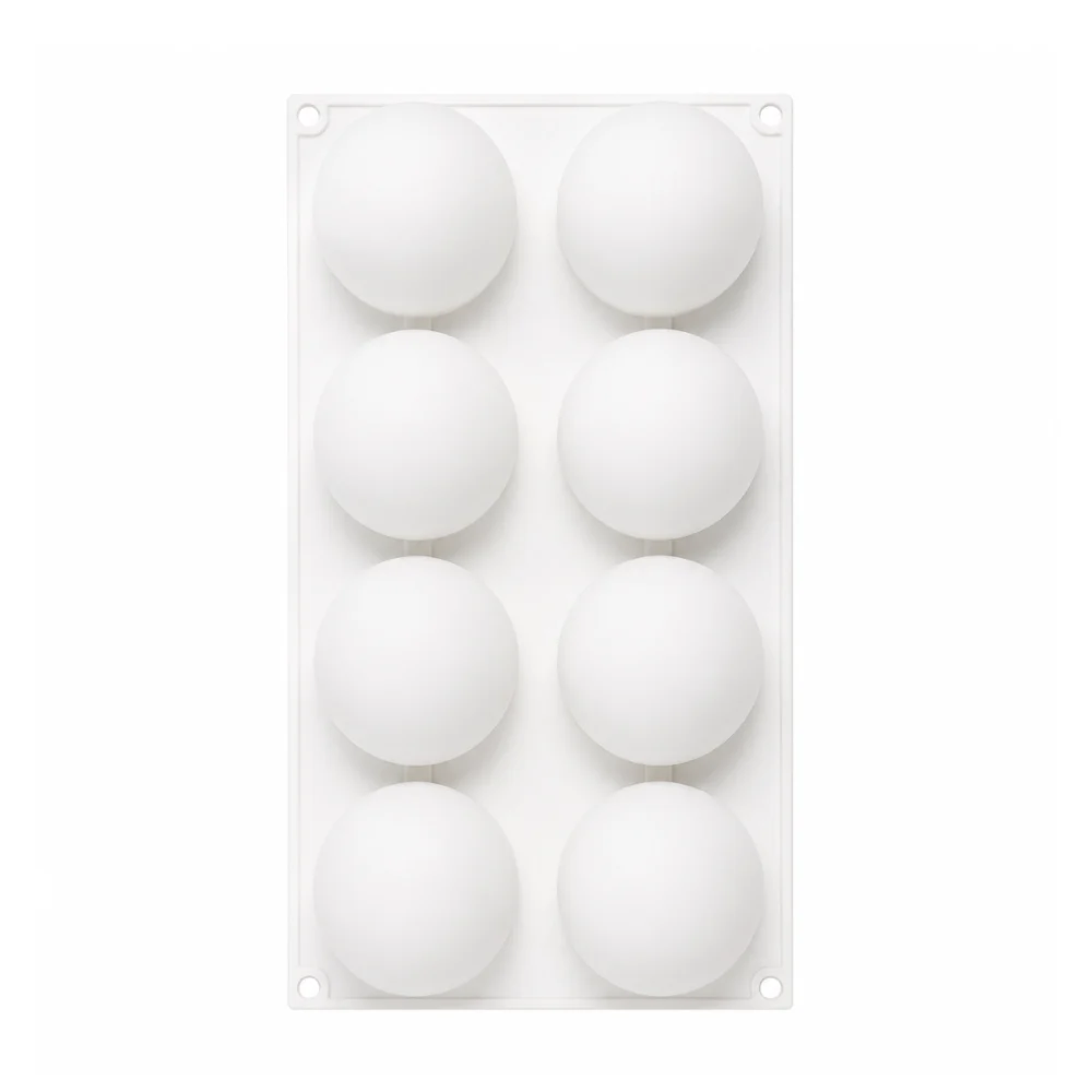 Formă de Silicon -  rotund - 6 cm diametrul - Adancime 5 cm 