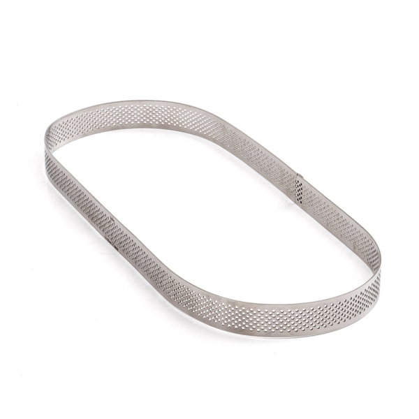 Forma ovala microperforata - 29x12x3,5 CM - Decora - Anyta Cooking