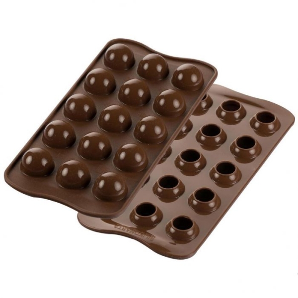 Forma Silicon Ciocolata Tartufino- Silikomart - Anyta Cooking