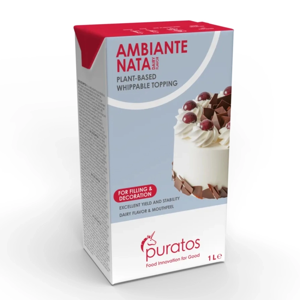  Frisca Vegetala pentru decor Extra Stabila (rezista si 5 zile) - Ambiante NATA - 1L - Puratos