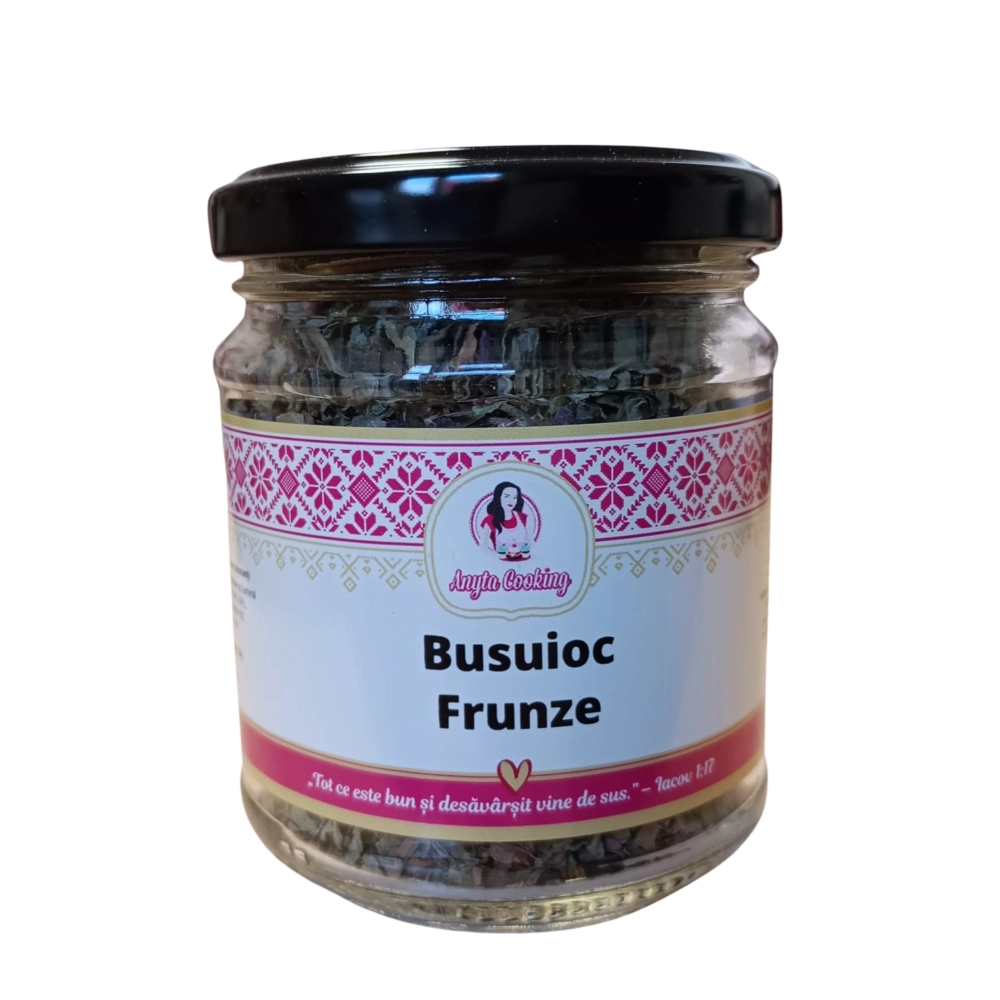 Frunze de Busuioc uscat - 30g - Anyta Cooking