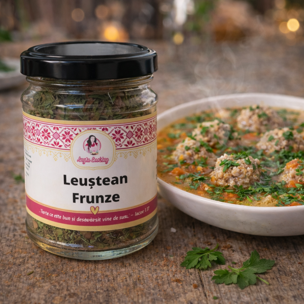Frunze de Leustean uscate 100% naturale - 30g - Anyta Cooking