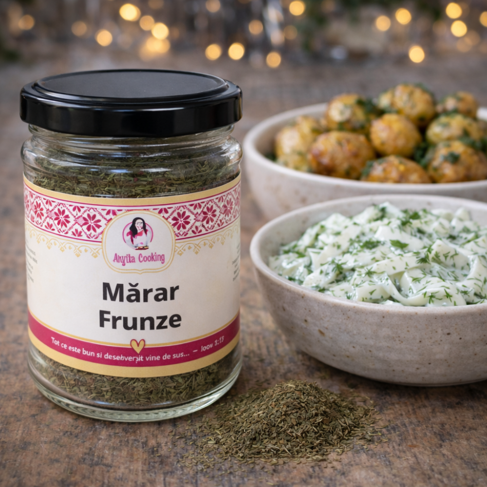 Frunze uscate de Marar 100% naturale - 30g - Anyta Cooking