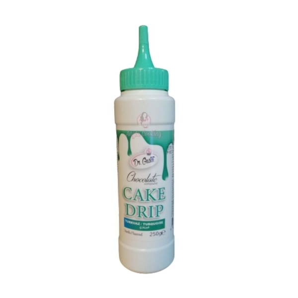 Glazura de ciocolata - CAKE DRIP - Turcoaz - 250g - Dr Gusto - Anyta Cooking