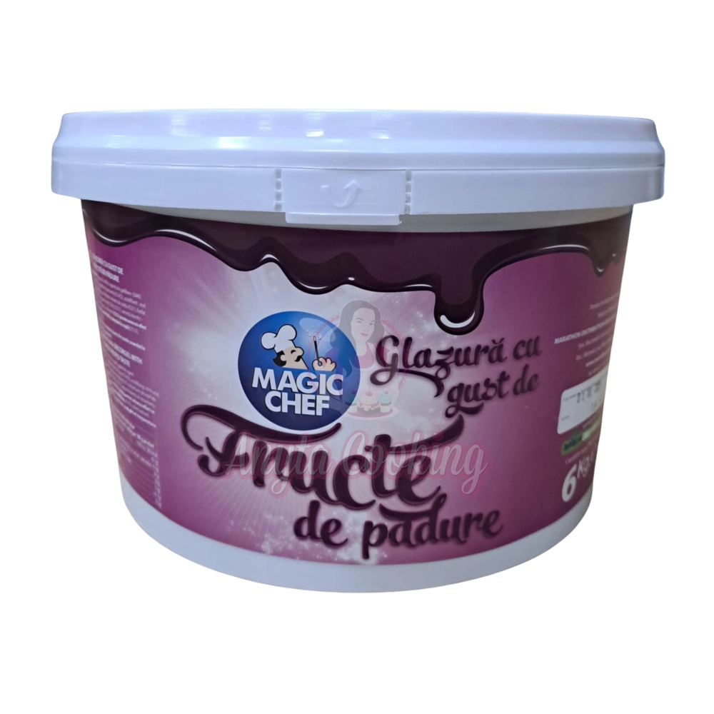 Glazura oglinda la rece - FRUCTE DE PADURE - 6kg - Magic Chef