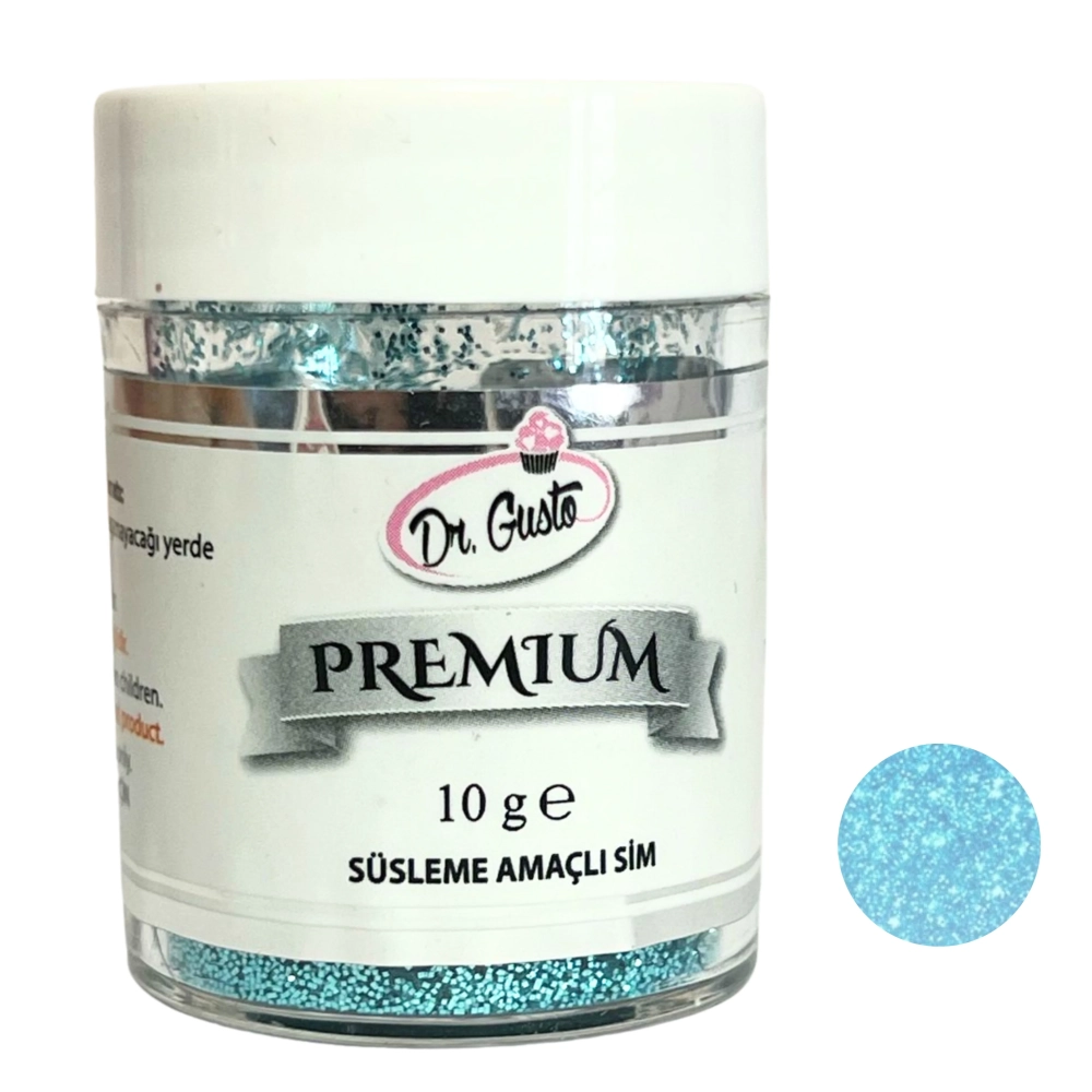 Glitter / Sclipici non-alimentar pentru decor - Turquaz - 10g - SIM