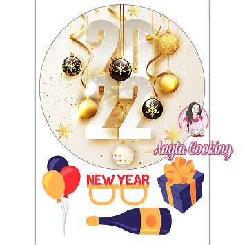 Imagine Comestibila " An nou / Revelion (2022) 2 " - Anyta Cooking - Anyta Cooking