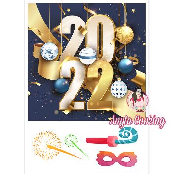 Imagine Comestibila " An nou / Revelion (2022) 3 " - Anyta Cooking - Anyta Cooking