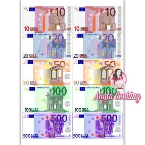 Imagine Comestibila " Bancnote 01 " - Anyta Cooking - Anyta Cooking