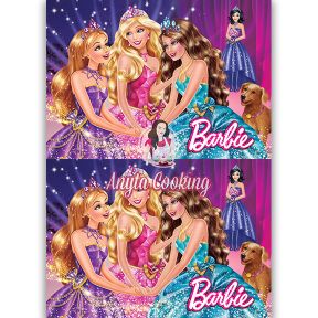 Imagine Comestibila " Barbie7 " - Anyta Cooking - Anyta Cooking