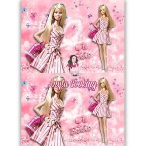 Imagine Comestibila " Barbie9 " - Anyta Cooking - Anyta Cooking