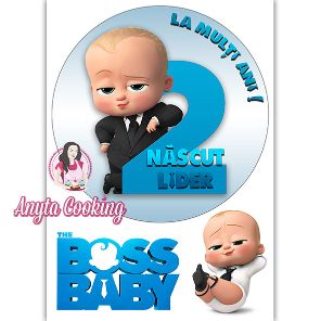 Imagine Comestibila " Boss Baby 05 " - Anyta Cooking - Anyta Cooking